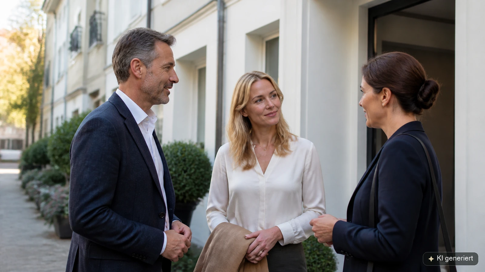 Eigentümer wird einem geprüften regionalen Immobilienpartner vorgestellt